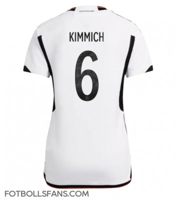 Tyskland Joshua Kimmich #6 Replika Hemmatröja Damer VM 2022 Kortärmad